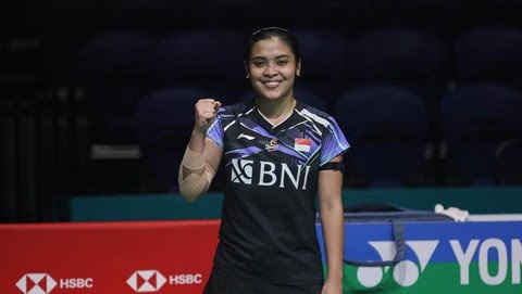 Gregoria Mariska Tunjung lolos perempat final Malaysia Open 2024.