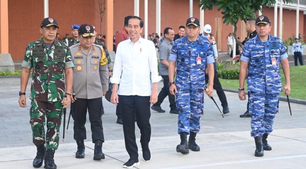 Presiden Jokowi bertolak menuju Ibu Kota Nusantara di Provinsi Kaltim, Rabu (17/1/2024).