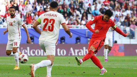 Korea Selatan ditahan imbang Yordania di Piala Asia 2023, Sabtu (20/1/2024).