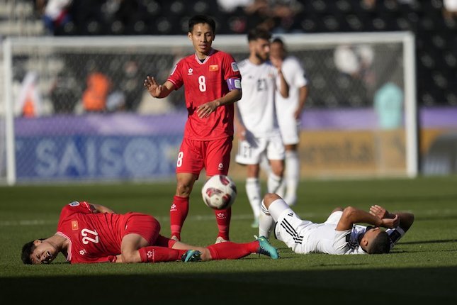 Duel Irak vs Vietnam di match day 3 Grup D Piala Asia 2023 di Jassim Bin Hamad Stadium, Rabu (24/01/2024) malam WIB.