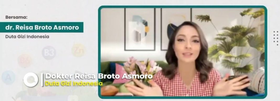 Duta Gizi Indonesia, dr Reisa Broto Asmoro.