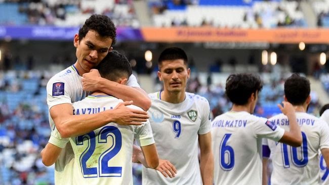 Timnas Uzbekistan depak Timnas Thailand di Babak 16 Besar Piala Asia 2023, Selasa (30/1/2024) malam WIB.