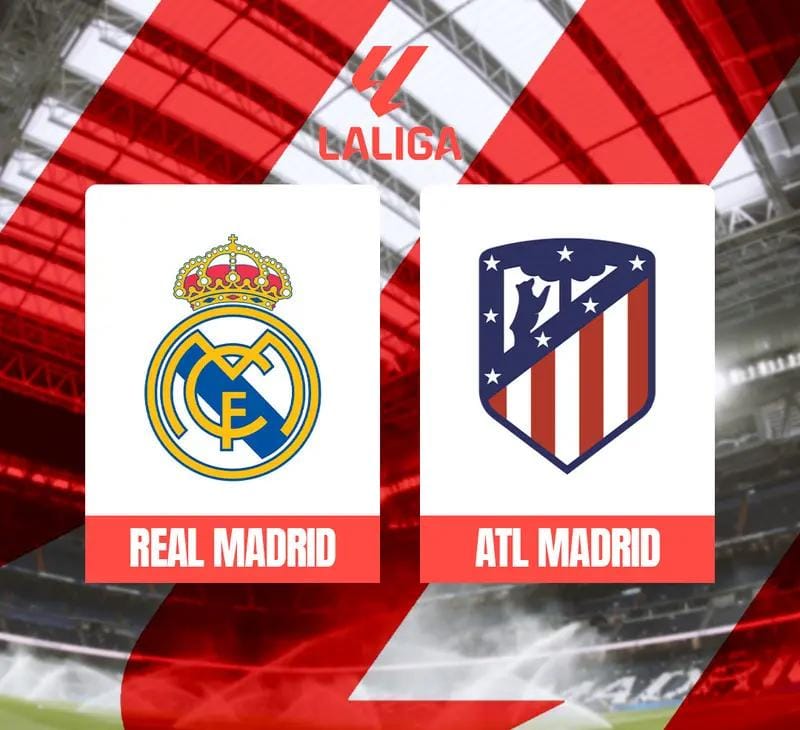 Real Madrid melawan Atletico Madrid 1-1 dalam lanjutan Liga Spanyol di Santiago Bernabeu, Senin (5/2/2024) dinihari WIB.