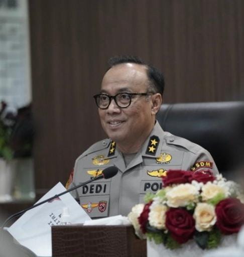 As SDM Kapolri Irjen Pol Dedi Prasetyo.