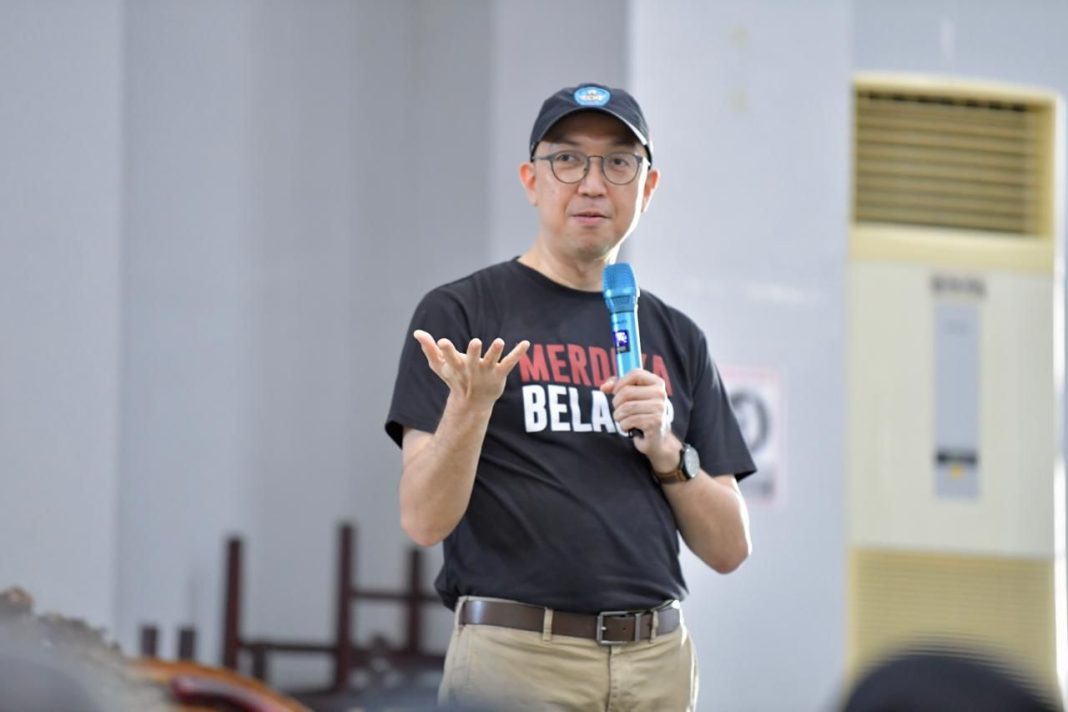 Dirjen PAUD Dikdasmen Iwan Syahril dalam dialog bersama para Guru Penggerak di Kantor BBPMP Sulawesi Selatan, Rabu (21/2/2024).