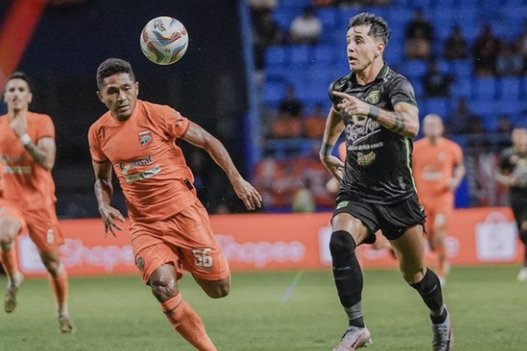 Borneo FC Vs Persebaya di Stadion Batakan, Kamis (7/3/2024).