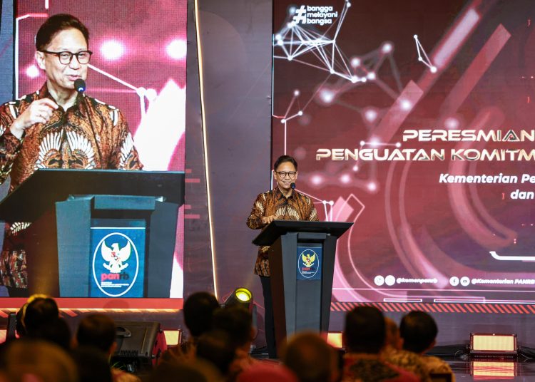 Menkes RI Budi Gunadi Sadikin saat menghadiri peresmian MPP Digital di Jakarta, Kamis (7/3/2204).