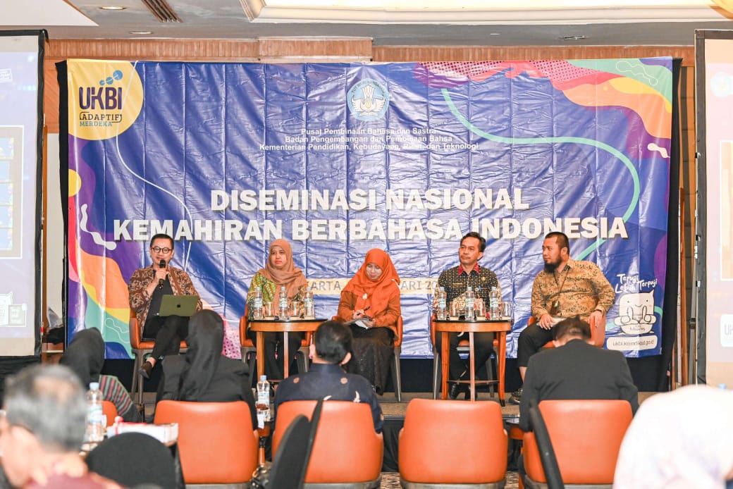 Badan Pengembangan dan Pembinaan Bahasa menyelenggarakan seminar “Diseminasi Nasional Kemahiran Berbahasa Indonesia” di Jakarta, 29 Februari 2024. (Dok/Kemendikbudristek RI)