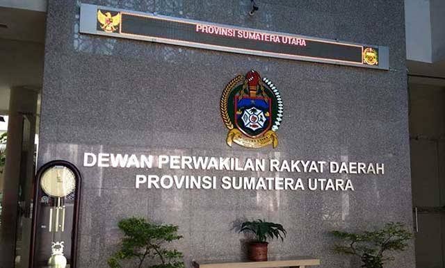 Kantor DPRD Sumut.