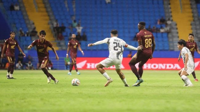 PSM Makassar bermain imbang 1-1 lawan Borneo FC dalam laga Liga 1 di Stadion Batakan, Jumat (29/3/2024).