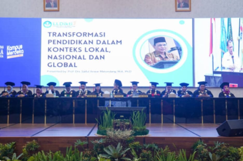 Wisuda lulusan UNPRI.