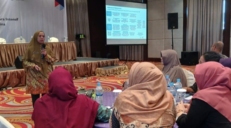 Dinkes Medan bekerjasama dengan USAID bebas TB menggelar lokakarya terhadap para nakes dan juga manajemen rumah sakit pemerintah dan swasta di Medan, Kamis (18/4/2024).