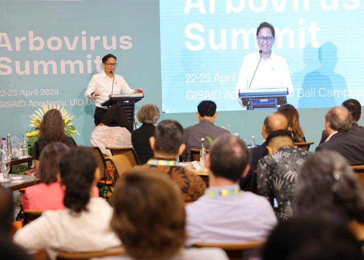 International Arbovirus Summit Indonesia 2024 digelar di Bali, Senin (22/4/2024).