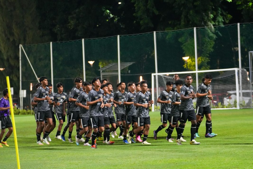 Tim U-20 Indonesia kembali menjalani pemusatan latihan di Jakarta mulai Minggu (28/4/2024) hingga Jumat (31/5/2024) mendatang. (Dok/PSSI)