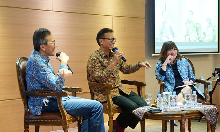 Diskusi Program “Gerakan Anak Sehat Kolaborasi Inklusif Pengusaha Indonesia Atasi Stunting, di Gedung Permata Kuningan, Jakarta, Rabu (8/5/2024).