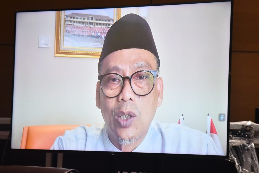 Wakil Ketua Komisi X DPR RI Abdul Fikri Faqih saat membuka agenda Forum Legislas secara virtual di Gedung Nusantara I, Senayan, Jakarta, Selasa (28/5/2024).