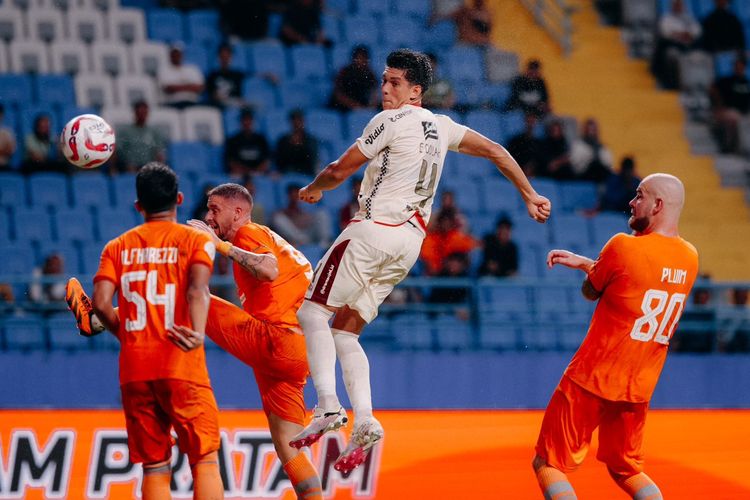 Suasana laga leg kedua perebutan tempat ketiga Championship Series Liga 1 2023-2024 antara Borneo FC vs Bali United di Stadion Batakan, Balikpapan, Kalimantan Timur, Kamis (30/5/2024).