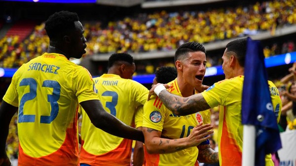 Kolombia menang 2-1 atas Paraguay, Selasa (25/6/2024) pagi WIB.
