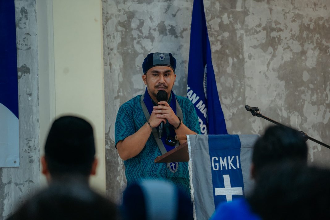 Ketua Bidang Aksi dan Pelayanan Pengurus Pusat GMKI Ranto Pasaribu.