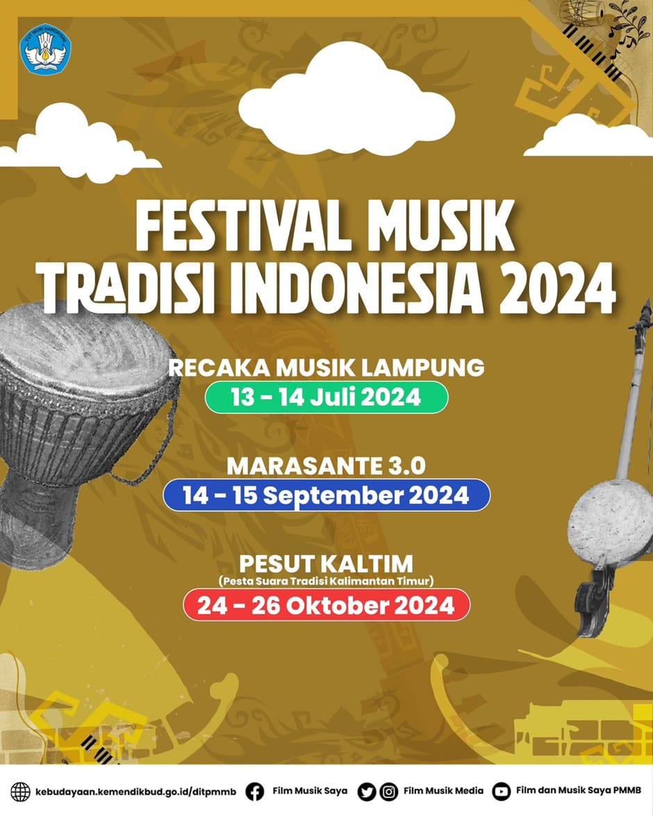 Jadwal Festival Musik Tradisi Indonesia. (Dok/Kemendikbudristek)