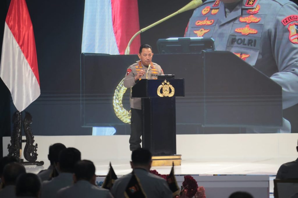 Kapolri Jenderal Polisi Listyo Sigit Prabowo.