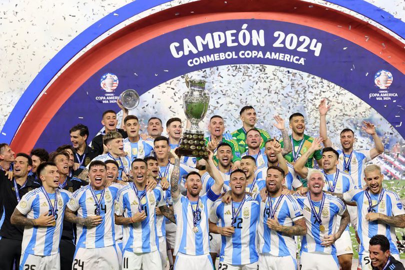 Timnas Argentina jadi juara Copa America 2024, Senin (15/7/2024) pagi WIB.