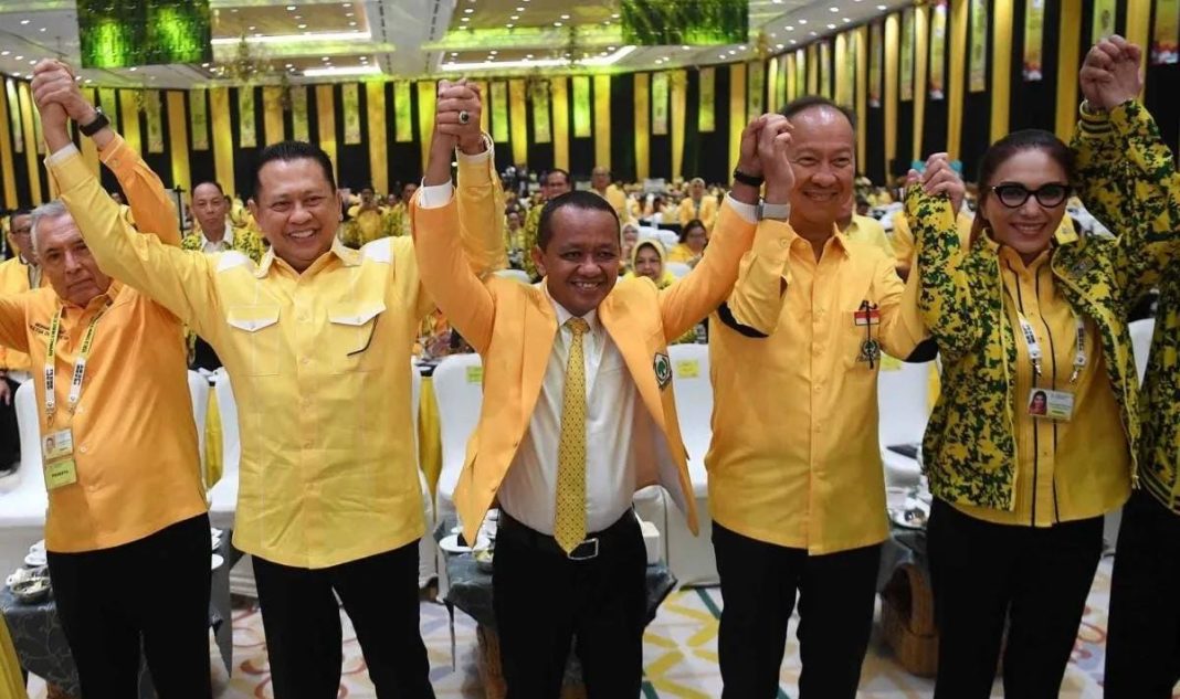 Dalam Munas XI Partai Golkar yang diadakan di JCC Senayan, Bahlil Lahadalia resmi terpilih sebagai Ketua Umum Partai Golkar. Penetapan Bahlil dilakukan melalui proses aklamasi, Rabu (21/8/2024).