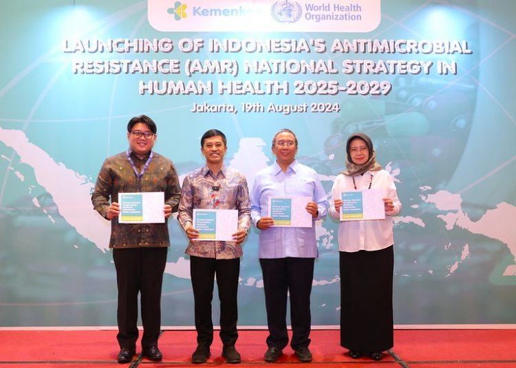 Kementerian Kesehatan RI meluncurkan Strategi Nasional Pengendalian Resistensi Antimikroba (Stranas AMR) Sektor Kesehatan untuk periode 2025-2029. (Dok/Sehat Negeriku)