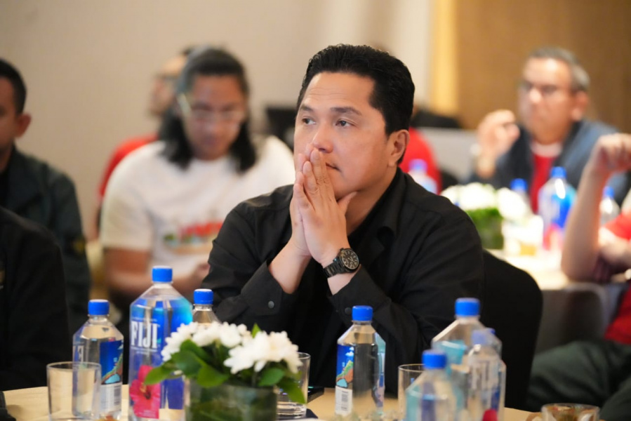 Ketua Umum PSSI Erick Thohir.