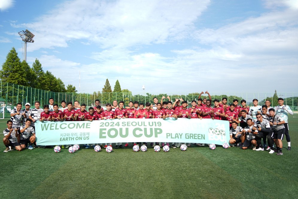 Skuad Timnas Indonesia U-20 saat tampil di Seoul Earth on Us Cup 2024. (Dok/PSSI)