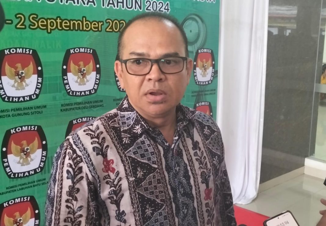 Ketua KPU Sumut Agus Arifin.