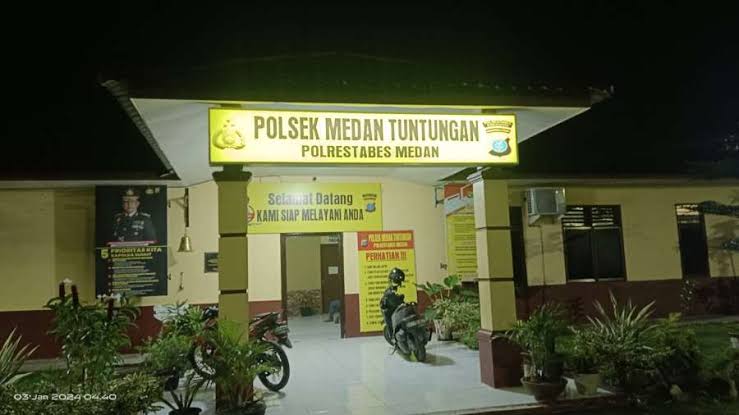 Polsek Medan Tuntungan.