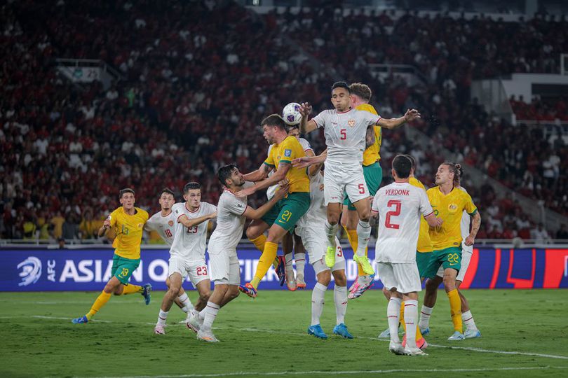 Pertandingan Timnas Indonesia vs Australia di Stadion Utama Gelora Bung Karno, Selasa (10/9/2024).