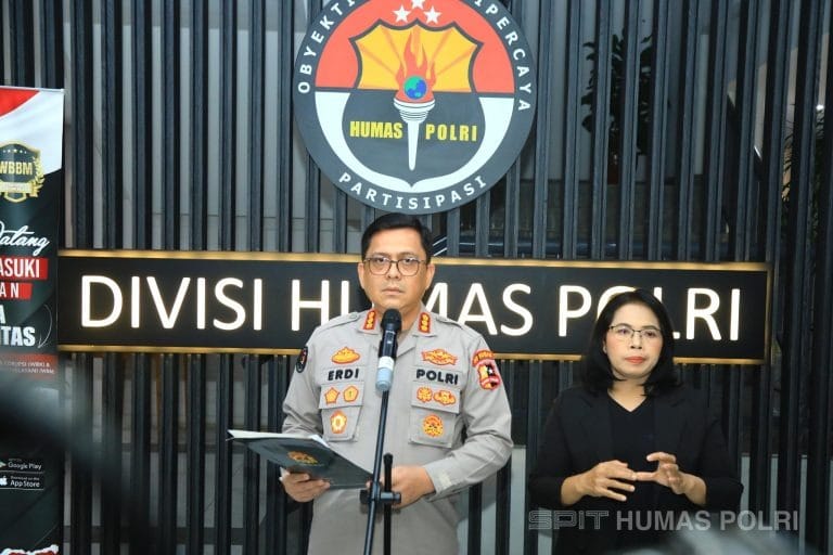 Polri mengajak masyarakat untuk melaporkan dugaan penyelewengan dalam penyelenggaraan PON XXI. Jakarta, Senin (16/9/2024). (Dok/Humas Polri)