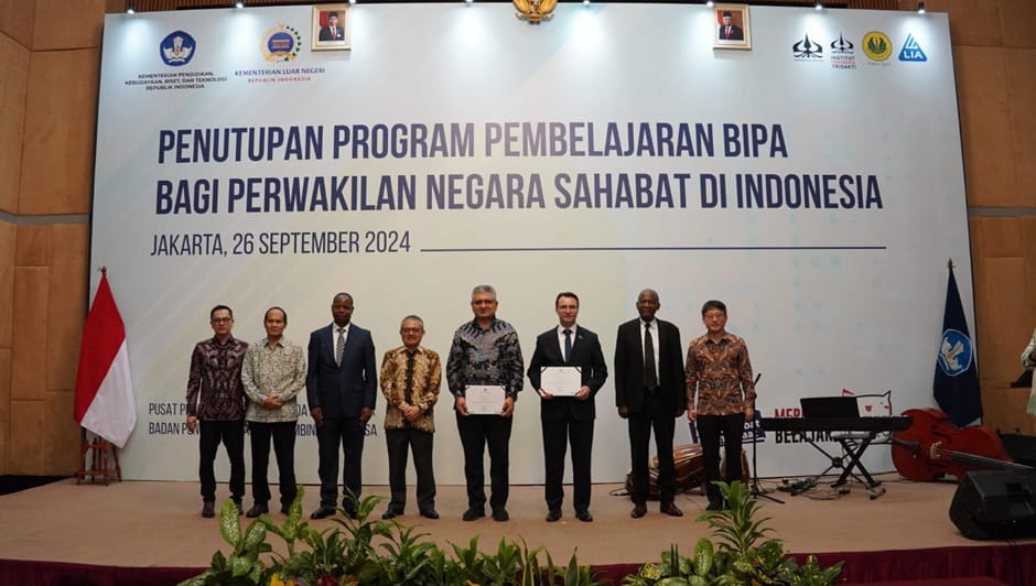 Kegiatan Penutupan Program Pembelajaran Bahasa Indonesia, Jakarta, Jumat (27/9/2024). (Dok/Kemendikbudristek)