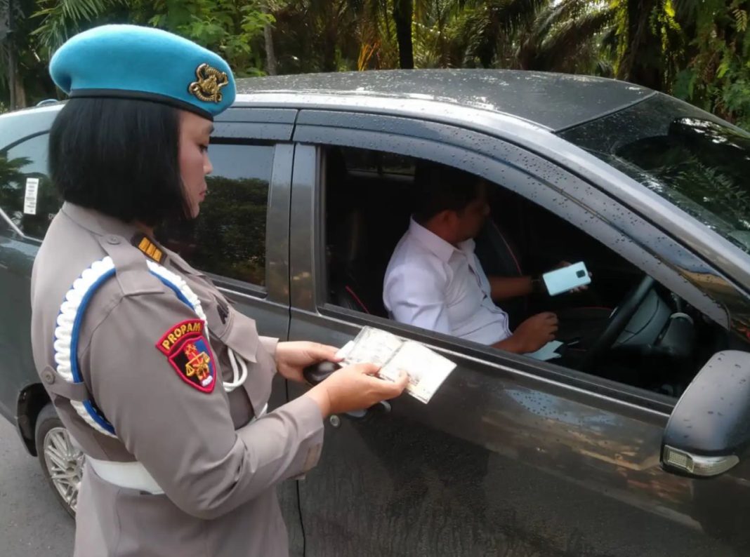 Pelaksanaan Gaktibplin oleh Bidang Propam Polda Kaltim untuk meningkatkan kedisiplinan personel, Rabu (30/10/2024).