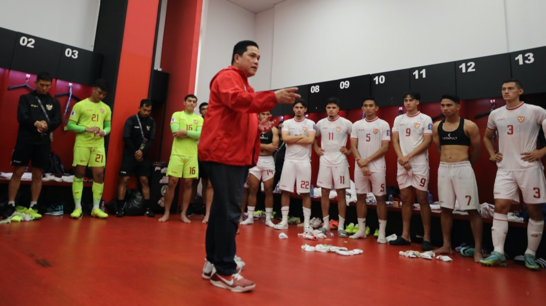 Ketua Umum PSSI Erick Thohir memimpin persiapan Timnas Indonesia menjelang laga Kualifikasi Piala Dunia 2026. (Dok/PSSI)