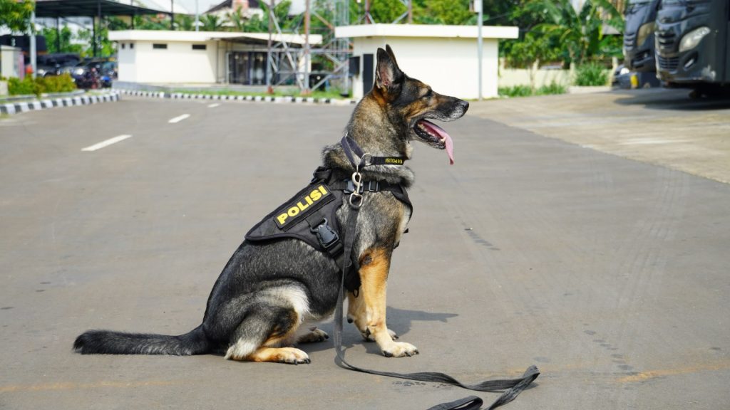 Anjing betina jenis German Sepherd, menjadi andalan Polri dalam mengungkap kasus kejahatan. (Dok/Humas Polri)