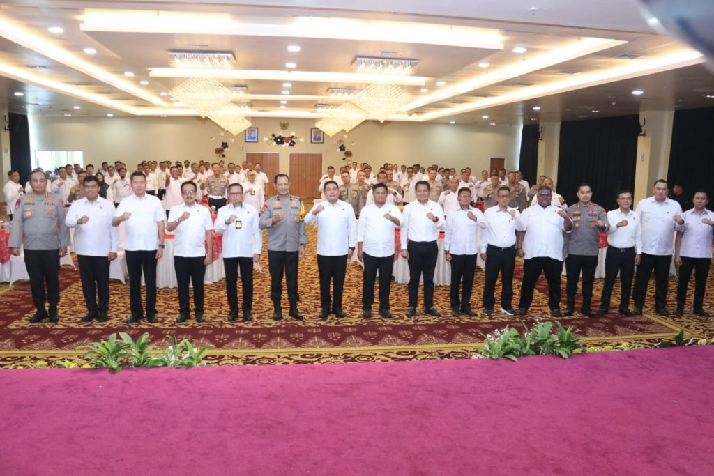 Kegiatan supervisi Tim Pusiknas Bareskrim Polri di Polda Sumsel, Rabu (30/10/2024). (Dok/Humas Polri)