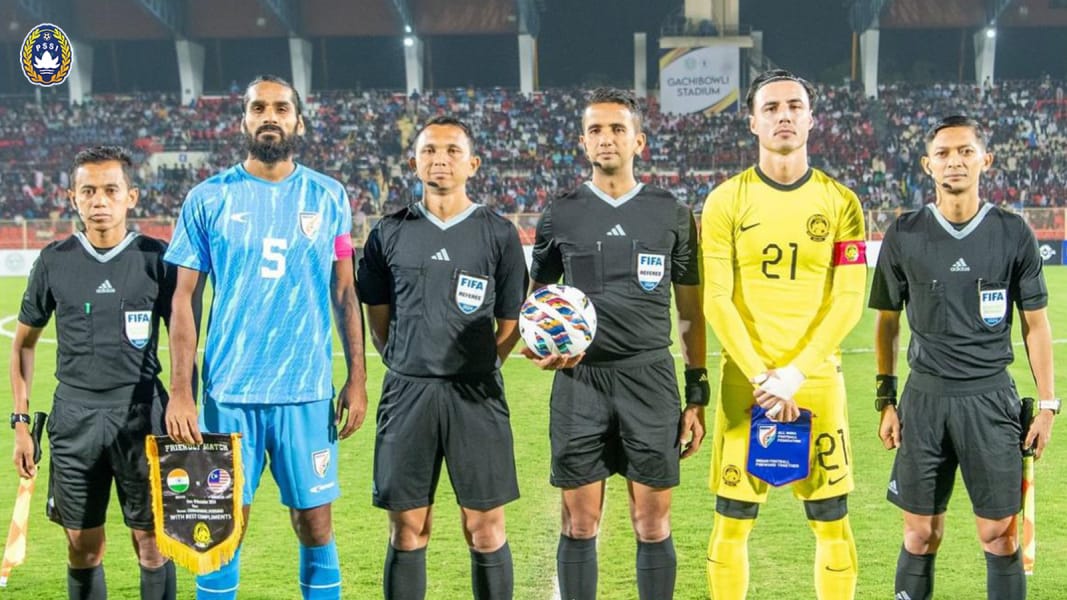 4 Wasit Indonesia Pimpin Pertandingan Persahabatan Internasional India vs Malaysia. (Dok/PSSI)