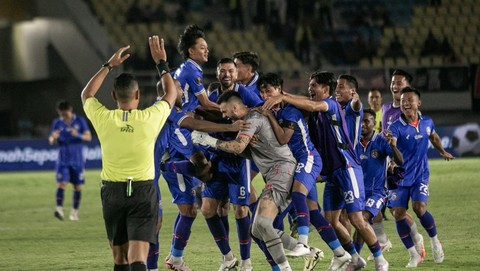 Arema FC menang atas Madura United dalam laga lanjutan Liga 1, Kamis (21/11/2024).