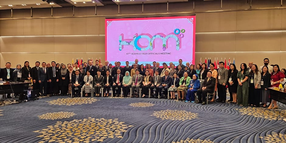 Pertemuan tingkat pejabat tinggi kementerian pendidikan negara SEAMEO ke-47 (SEAMEO High Officials Meeting) telah diselenggarakan di Bangkok. (Dok/Kemendikdasmen)