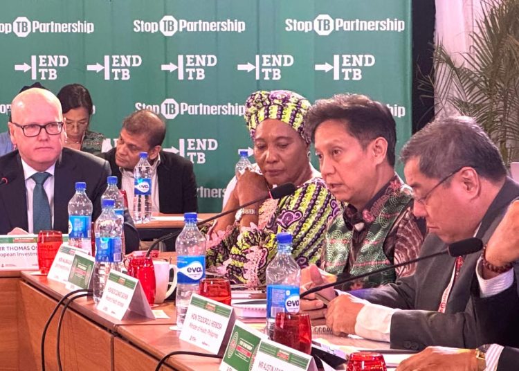 Menteri Kesehatan RI, Budi Gunadi Sadikin saat menghadiri pertemuan Dewan Stop TB Partnership ke-38 yang berlangsung pada 13-14 Desember 2024 di Abuja, Nigeria. (Dok/Kemenkes)