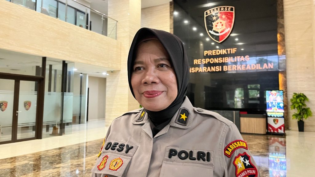 Brigjen Pol Desy Andriani, Direktur PPA dan PPO Bareskrim Polri, memberikan keterangan terkait asistensi penanganan kasus pembunuhan yang melibatkan remaja di Cilandak, Jakarta Selatan, Selasa (2/12/2024).