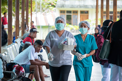 Peningkatan kapasitas Rumah Sakit Umum Daerah (RSUD) dengan fasilitas modern dan tenaga medis spesialis dasar, sebagai bagian dari program Quick Win. (Dok/Kemenkes)