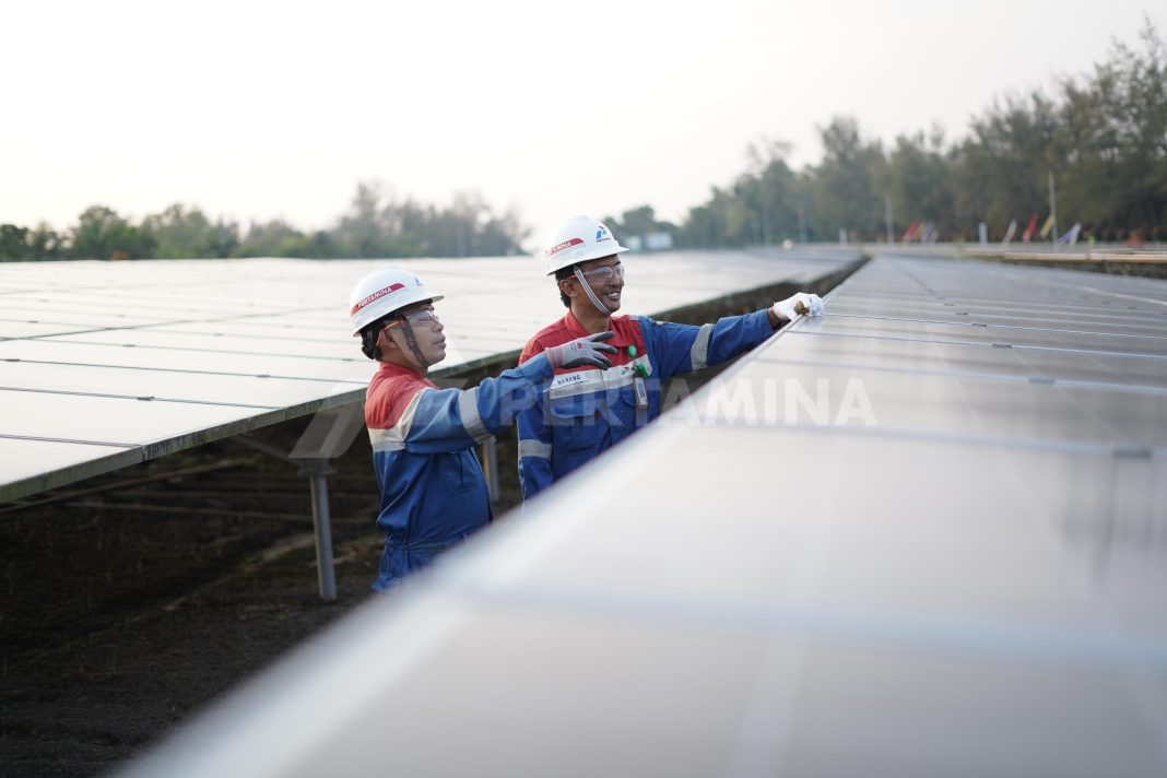 Pertamina NRE memperoleh skor BBB dalam penilaian ESG oleh MSCI, menunjukkan komitmennya terhadap keberlanjutan, Selasa (7/1/2025). (Dok/Pertamina)