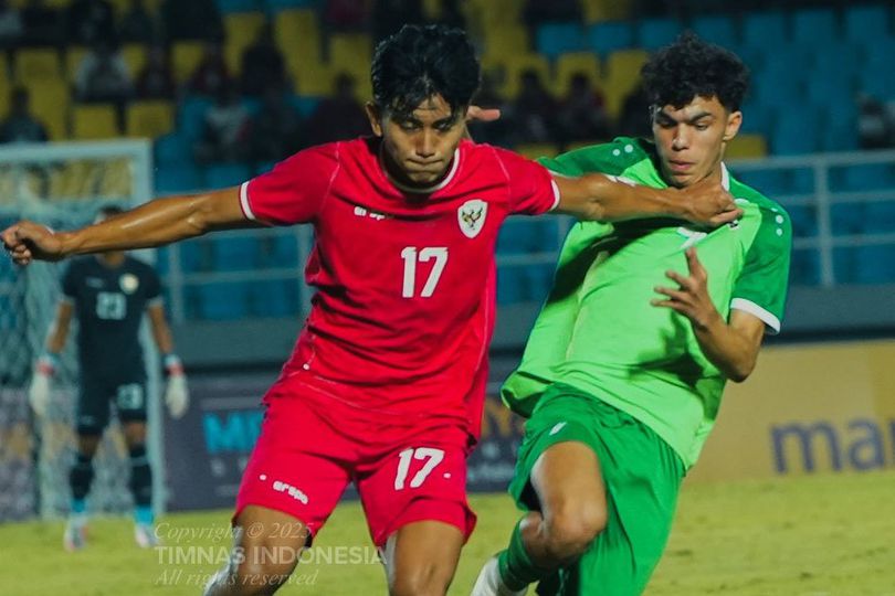 Duel Timnas Indonesia U-20 vs Timnas Suriah U-20 di Mandiri U-20 Challenge Series, Senin (27/1/2025). (Dok/PSSI)