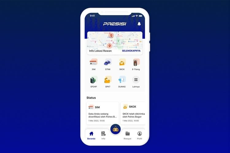 Aplikasi Superapps Presisi Polri kini tersedia di Google Play Store dan App Store.