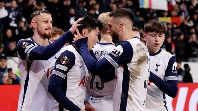 Tottenham Hotspur menang 3-2 di kandang Hoffenheim pada ajang Liga Europa.