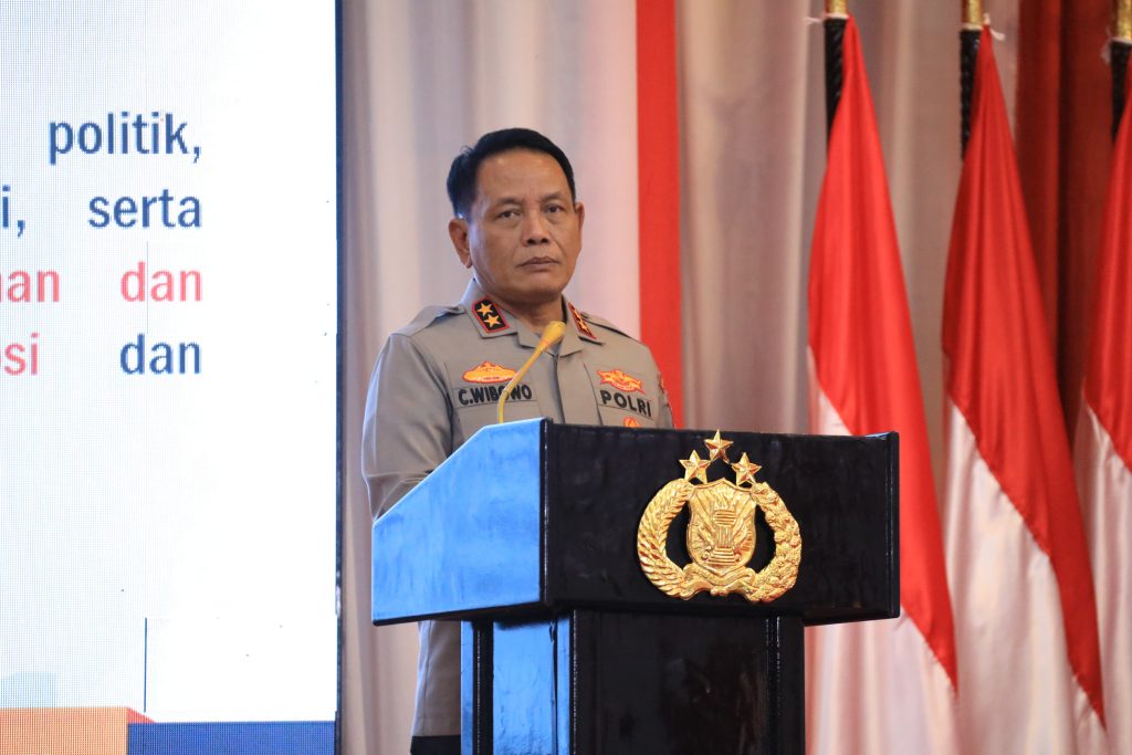 Kepala Kortastipidkor Bareskrim Polri, Irjen Pol Cahyono Wibowo SH MH, memberikan penjelasan terkait perkembangan penyidikan dugaan korupsi tanah di Cengkareng.